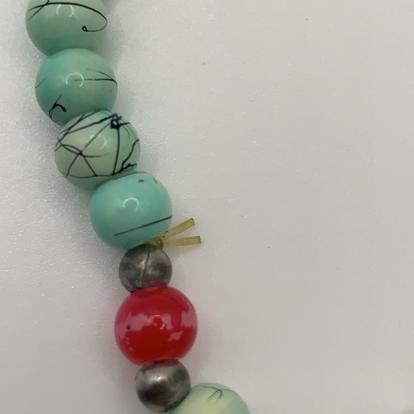 Hand of Fatima Beaded Necklace - Picture 6 of 9